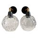 Paire d’appliques murales globe boule vintage