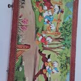 Jouet Cube en bois Picsou et Mickey