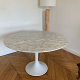 Marble table tulip foot