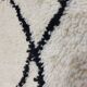 Handmade wool Berber rug 243x143cm