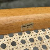 Set of 4 chairs Cesca B32 designed by Marcel Breuer design black frame