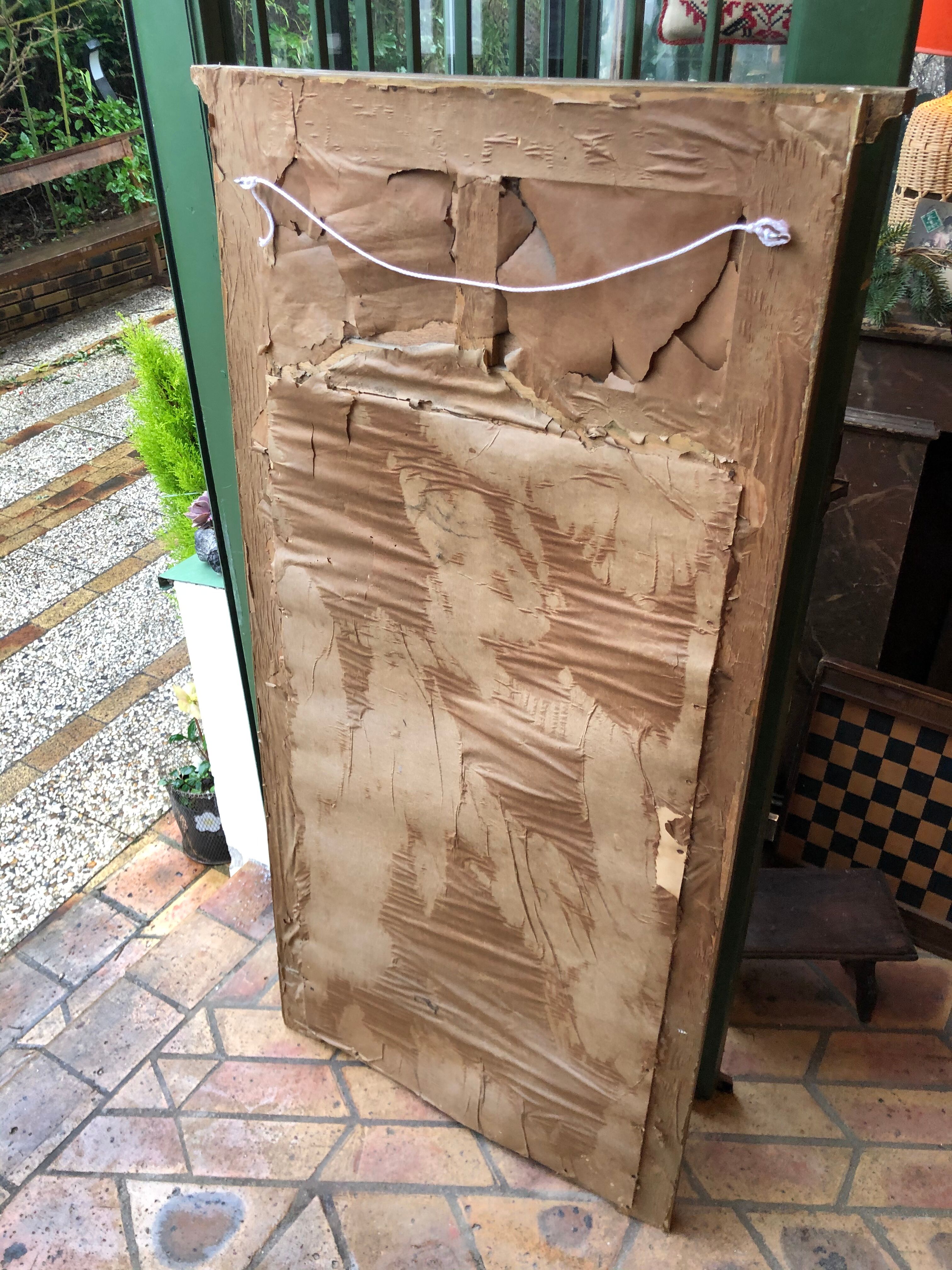 Ancient mirror trumeau 68x135cm