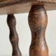 TABOURET Vintage BOIS Tourné