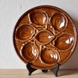 Set of 6 Saint-Clément oyster plates - 4589