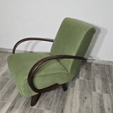 Art Deco Lounge Chair by Jindrich Halabala, 1940s