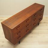Commode danoise en teck, années 1970