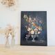Old painting - bouquet of flowers