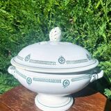 Castres earthenware soup tureen