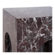 Table d'appoint en marbre Rosso Levanto