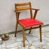 1950 Desk Chair with Compass Legs