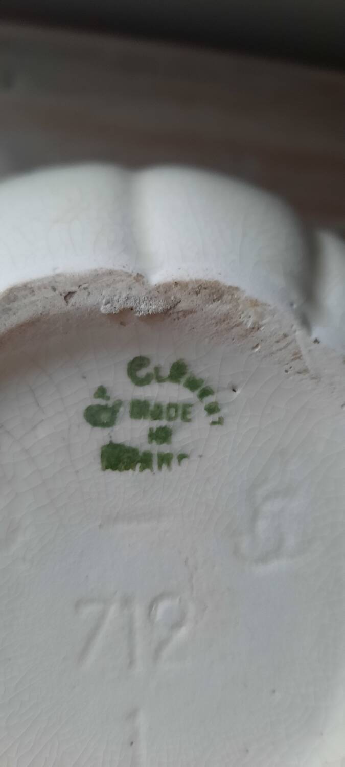 Antique St Clément lamp base