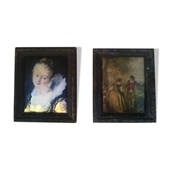 Pair of small frames