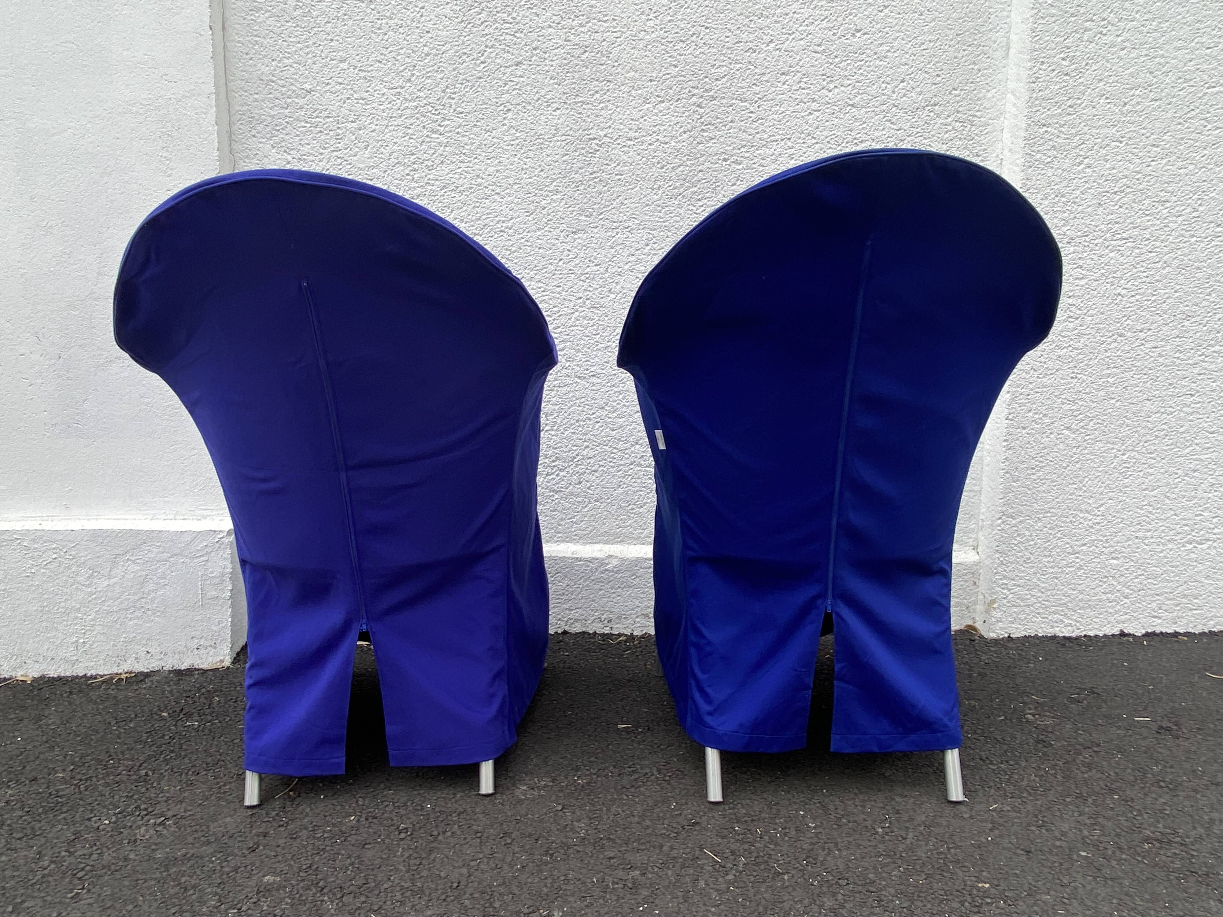 Pair of Lord Yo armchairs by Starck