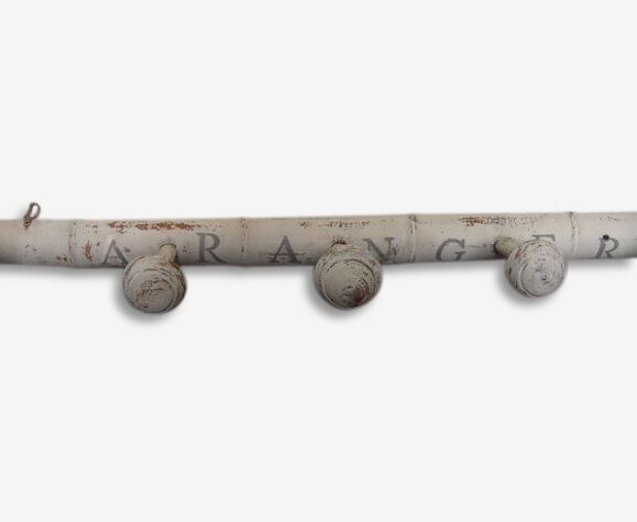 Old wall coat rack