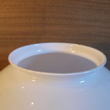 Globe 25cm en verre blanc