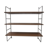 Shelf wall metal metal and wood type string