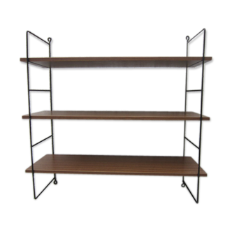 Shelf wall metal metal and wood type string