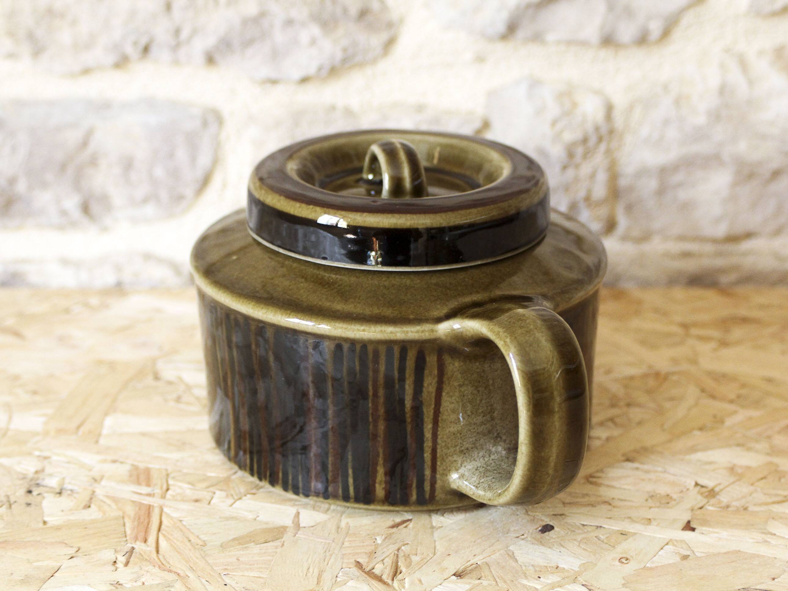 Kosmos series ceramic teapot by Arabia Finland