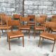 Series of 11 chairs 1950/1960