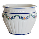 Cache pot paint à la main