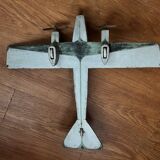Wooden airplane, 1940s, antique toy