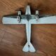 Wooden airplane, 1940s, antique toy