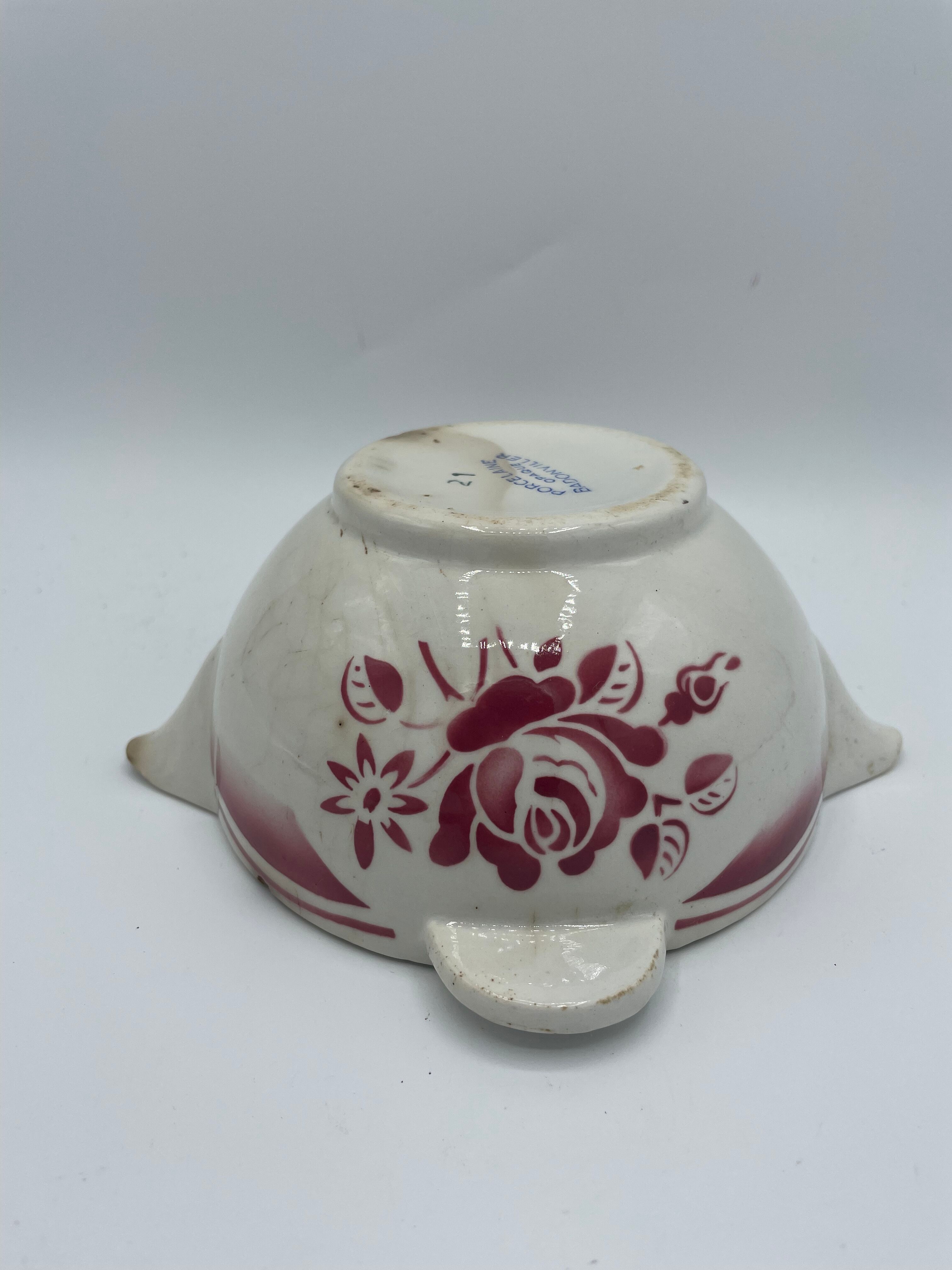 Vintage Badonviller Bowl