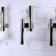 chrome wall lamp by Gaetano Sciolari - Italy, 1970s