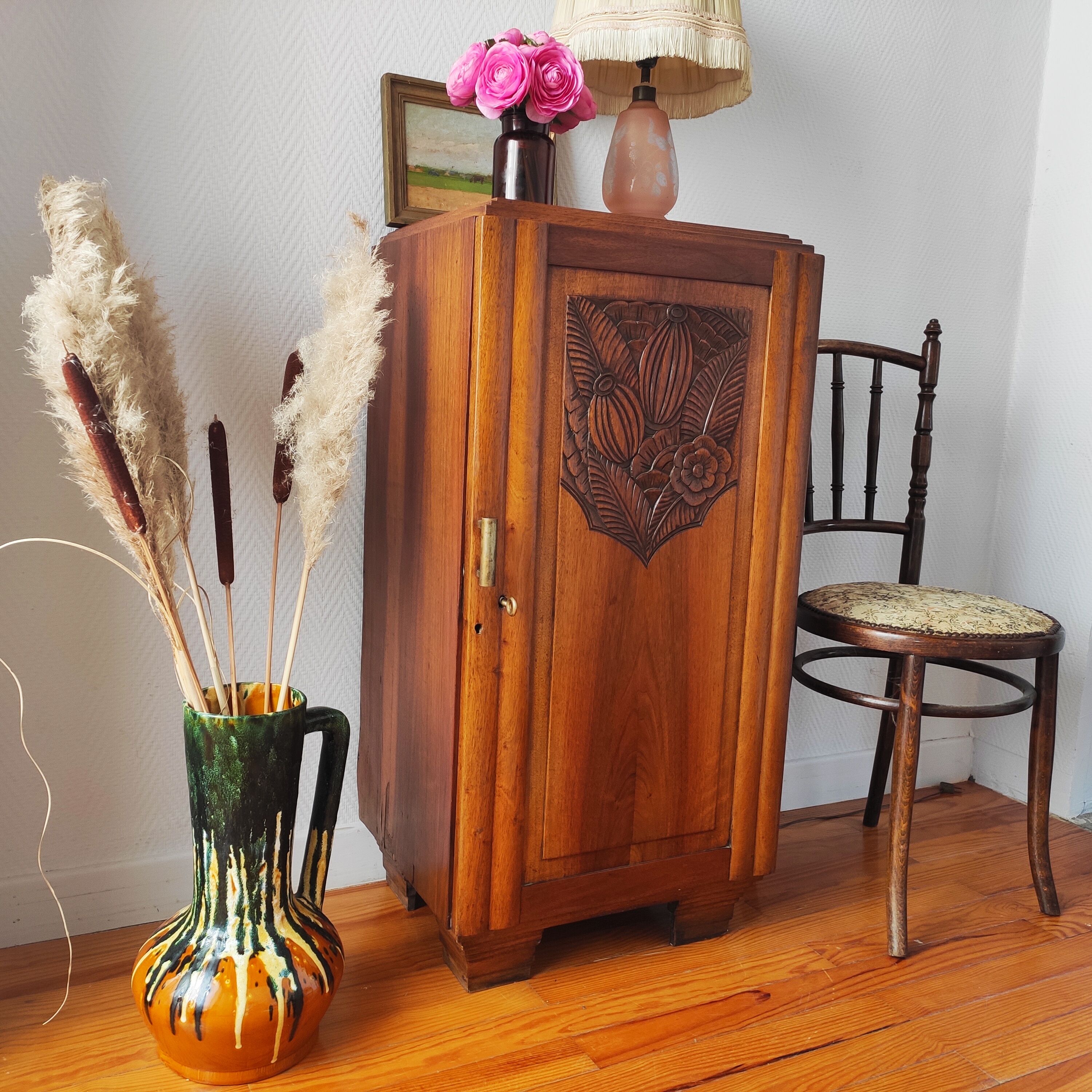 Old art deco jam maker