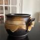 ceramic and rope pot cover