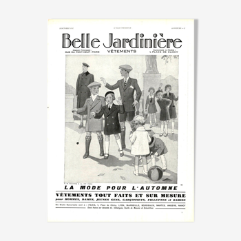 Affiche vintage années 30 Belle Jardiniere 30x40cm