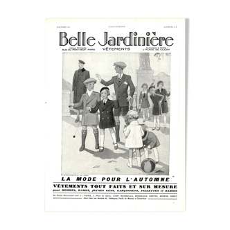 Affiche vintage années 30 Belle Jardiniere 30x40cm