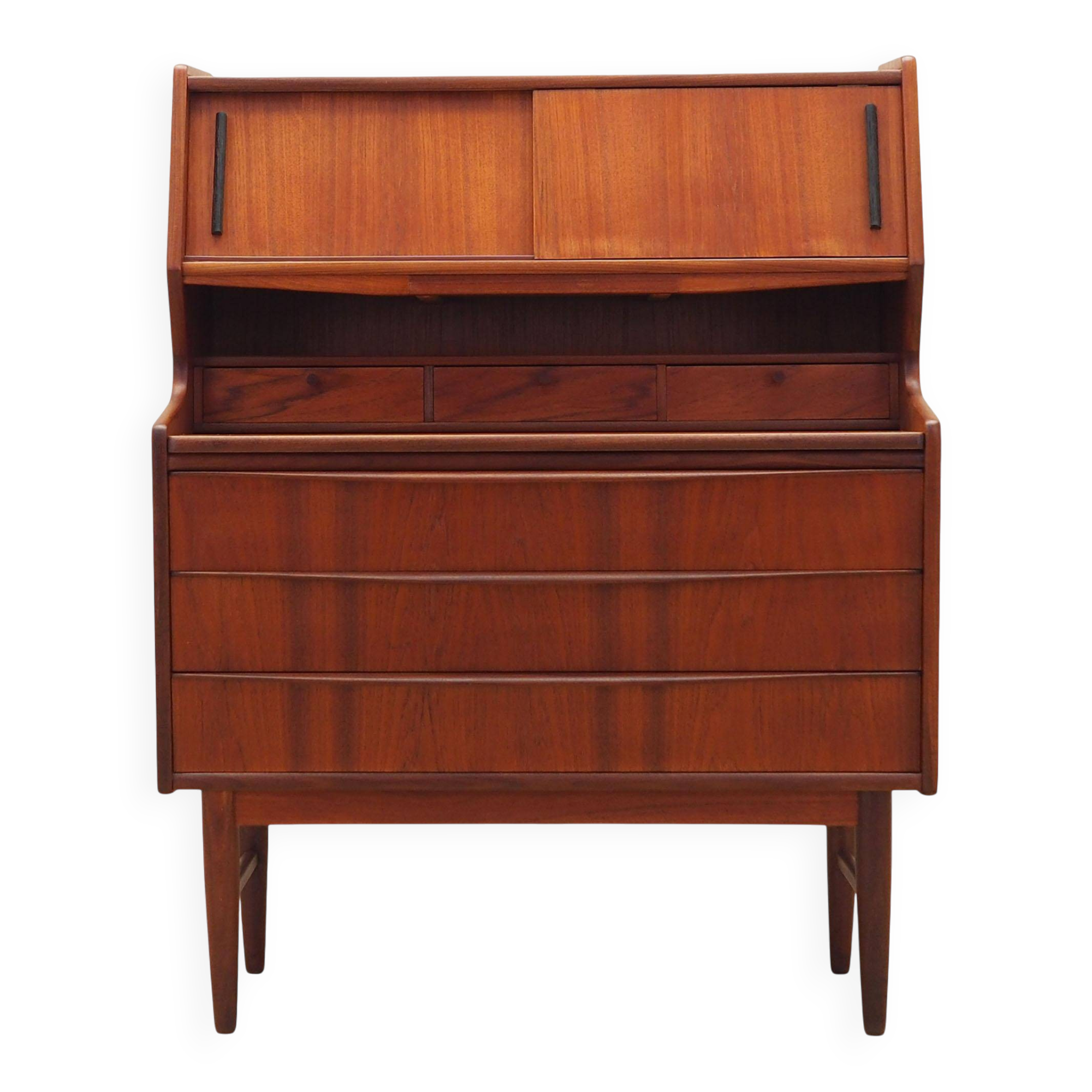 Teak secretary, Danish design, 1970s, production: Denmark