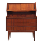 Secrétaire en teck, design danois, années 1970, production : Danemark
