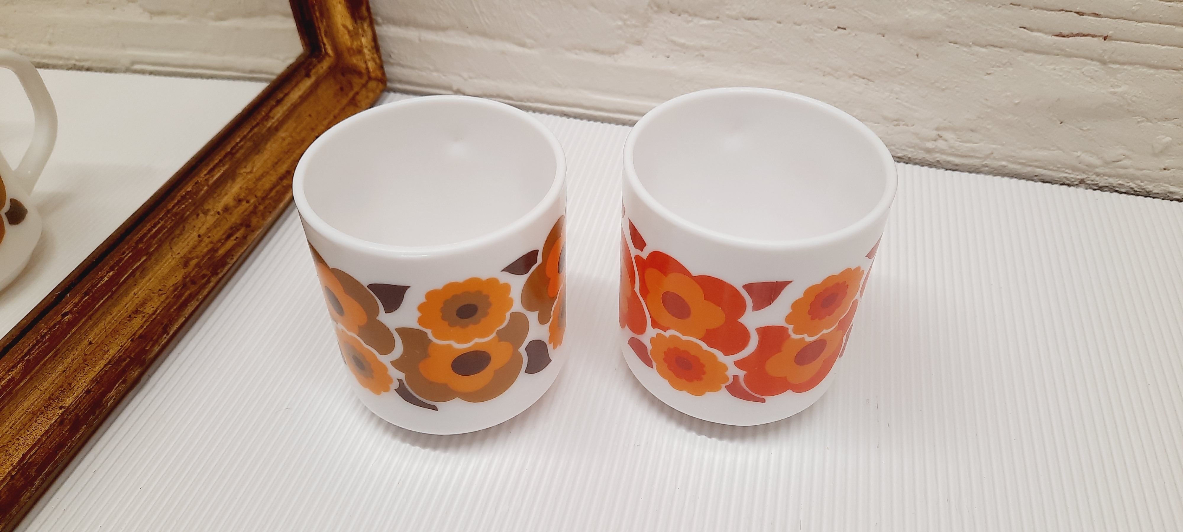Pair mugs Arcopal Lotus