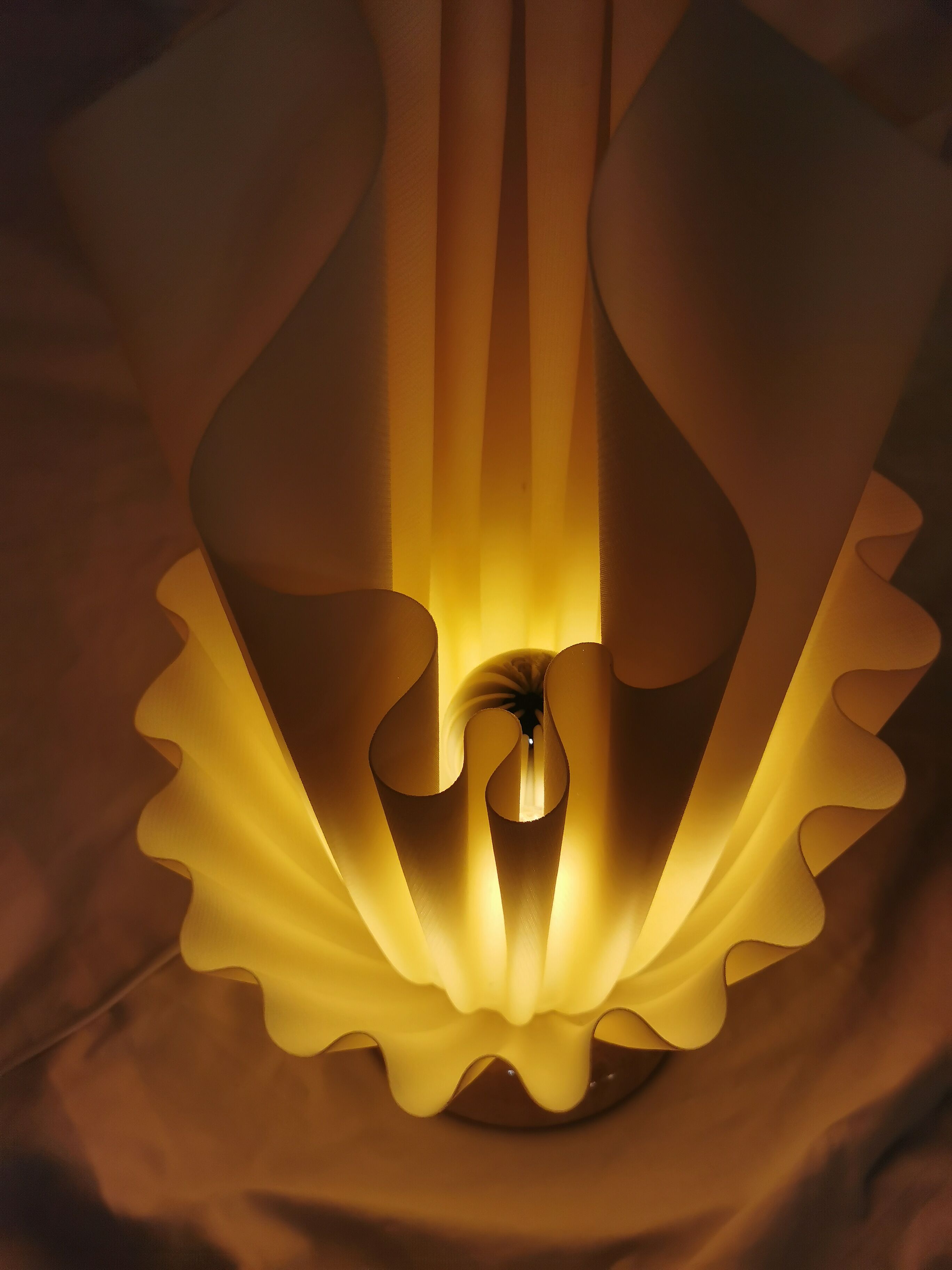 Lamp Corolle, Georgia Jacob, France, 1970