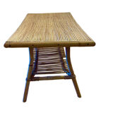Rattan coffee table
