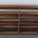 Wall shelf in antique wood