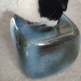 Virebent Vintage 60-70s porcelain cube candlestick