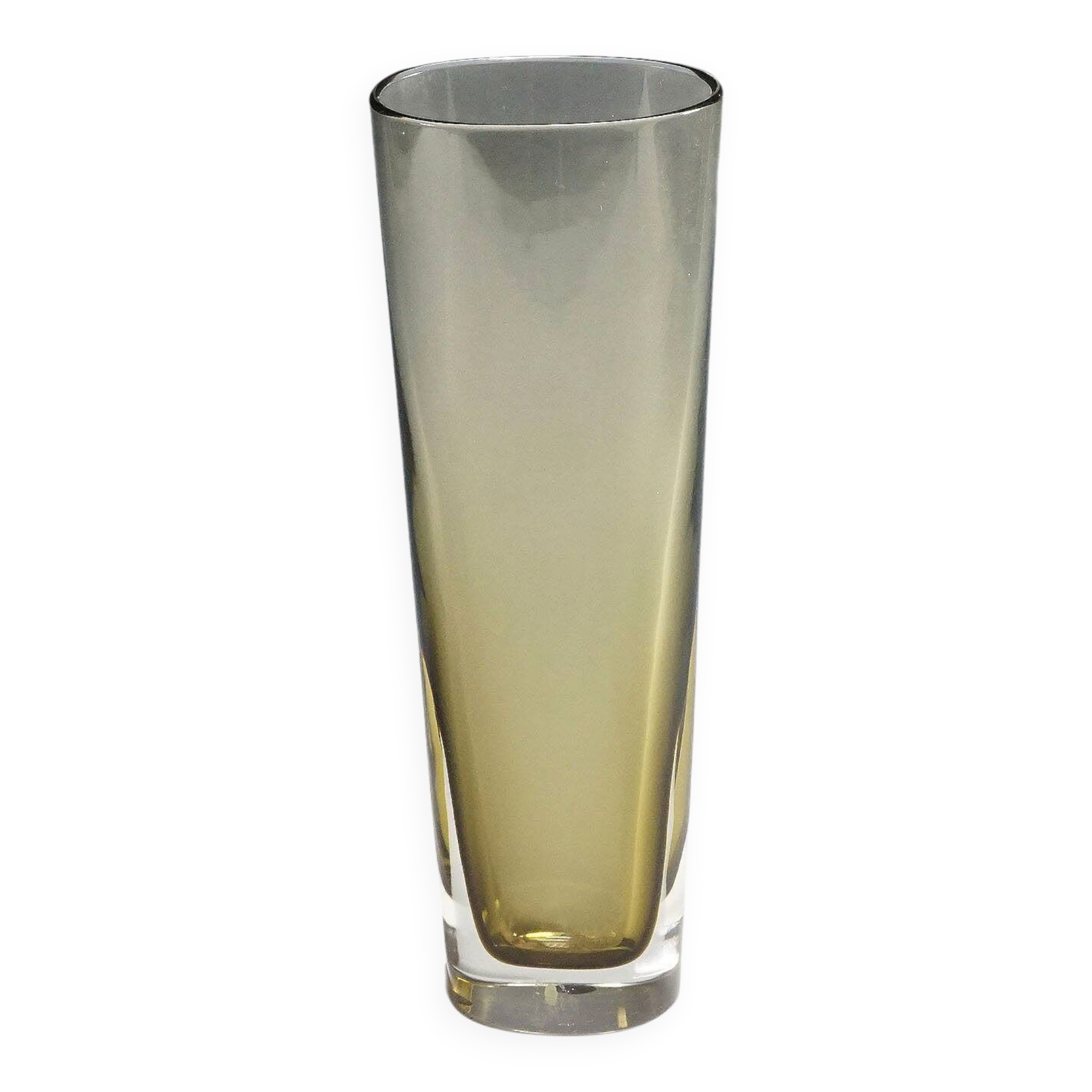 Flavio Poli for Seguso Sommerso Vase Murano circa 1960