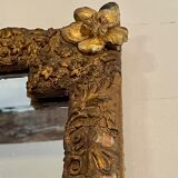 Miroir en bois doré, XIXe siècle