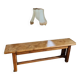 Banc de ferme