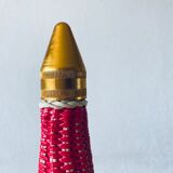 Vintage scoubidou decanter