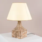 Vintage sculptural ceramic lamp, France, Mid-century, around 1960