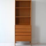 Scandinavian bookcase cabinet