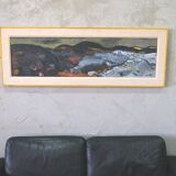 Gerhard Lundberg (1905-1980), Swedish Modern Painting, 1972, Oil on Panel, Framed