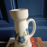 St. Clement blue flower pitcher