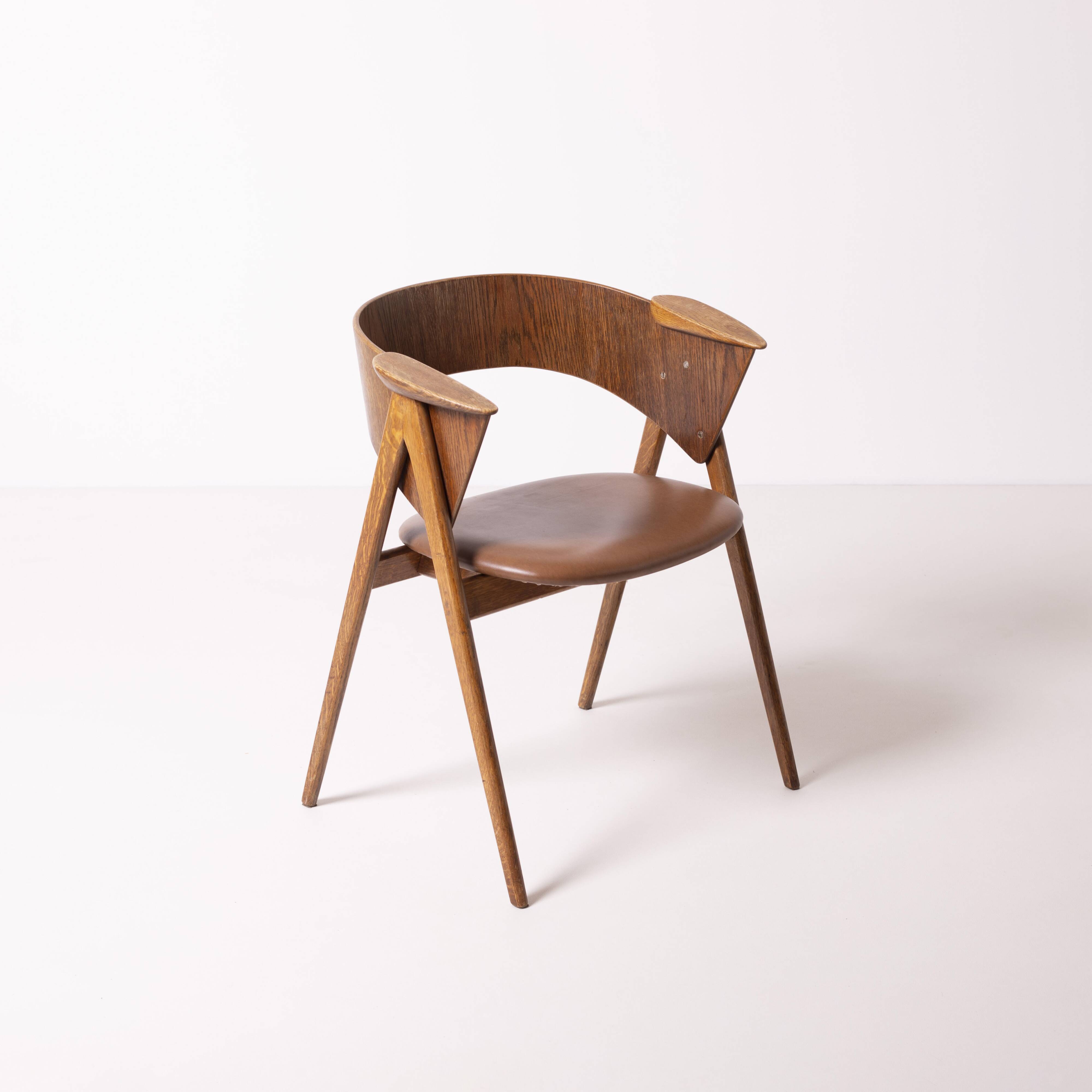 Mid century dining chair designed by Filip Starek, Czechoslovakia, 1960s