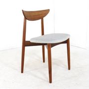 Set of 4+2 Harry Ostergaard for Randers Møbelfabrik chairs - danish design