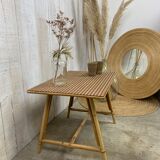 Rattan coffee table